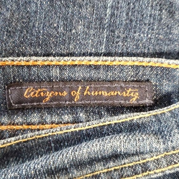 Citizens of Humanity Naomi #065 Low Waist Flair Flare Stretch Jeans Size 30 - Picture 5 of 14